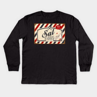 Sal The Barber Kids Long Sleeve T-Shirt